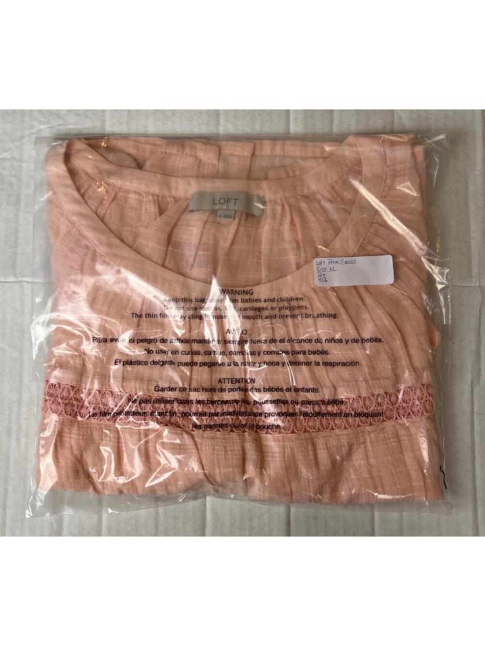 Loft Sheer Cotton Top - Picture 10 of 10